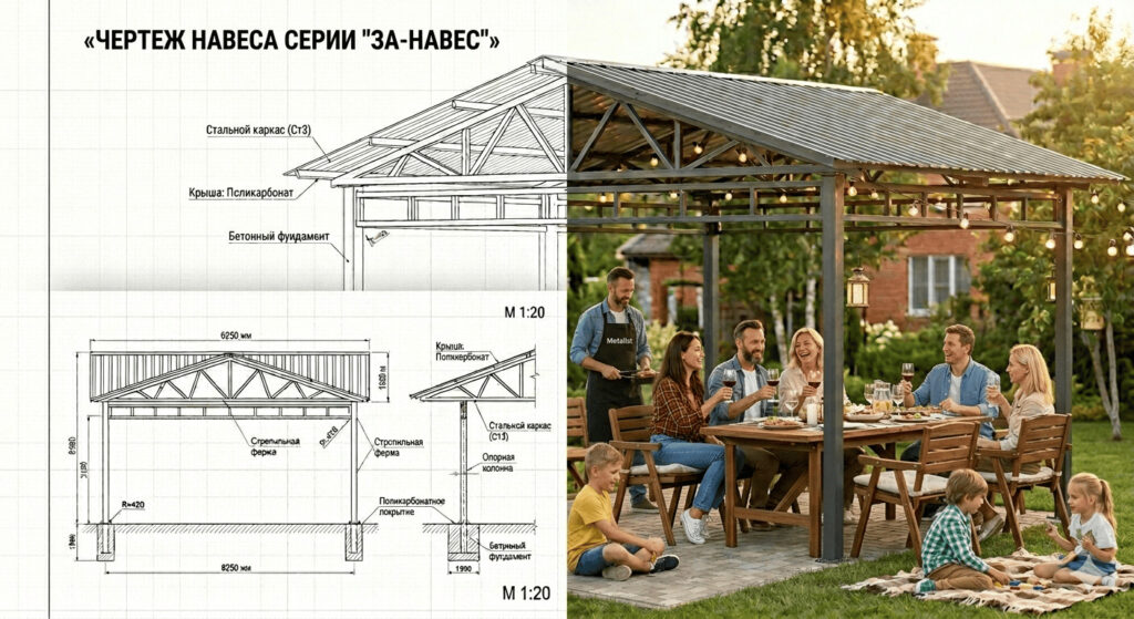 Навес (картинка для карусели)