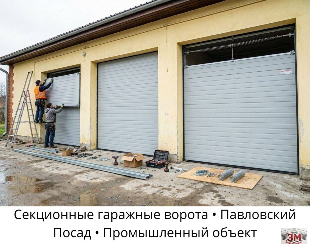гаражные ворота наши работы